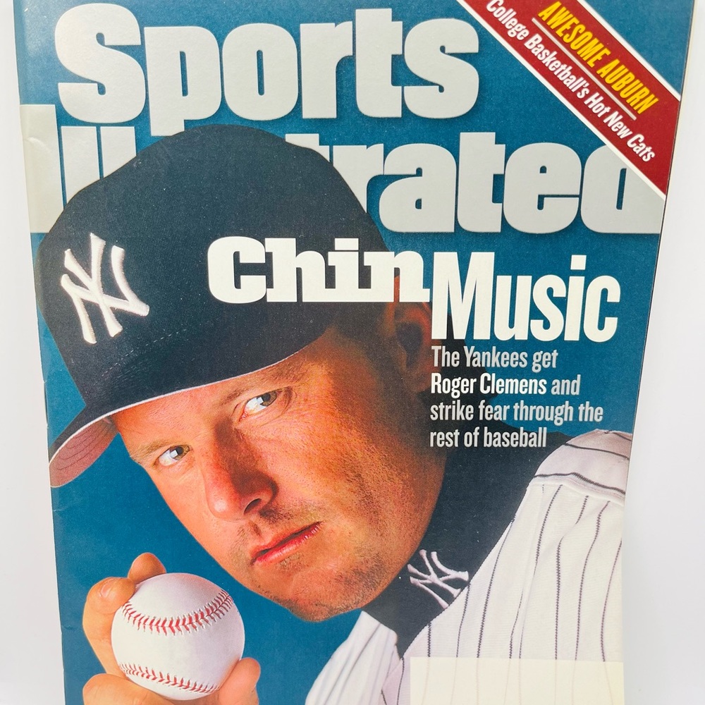 Sports Illustrated Chin Music March 1 1999 Roger Clemens MLB New York Yankees